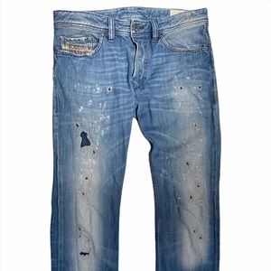 Vintage Designer Diesel Safado Distressed Jeans